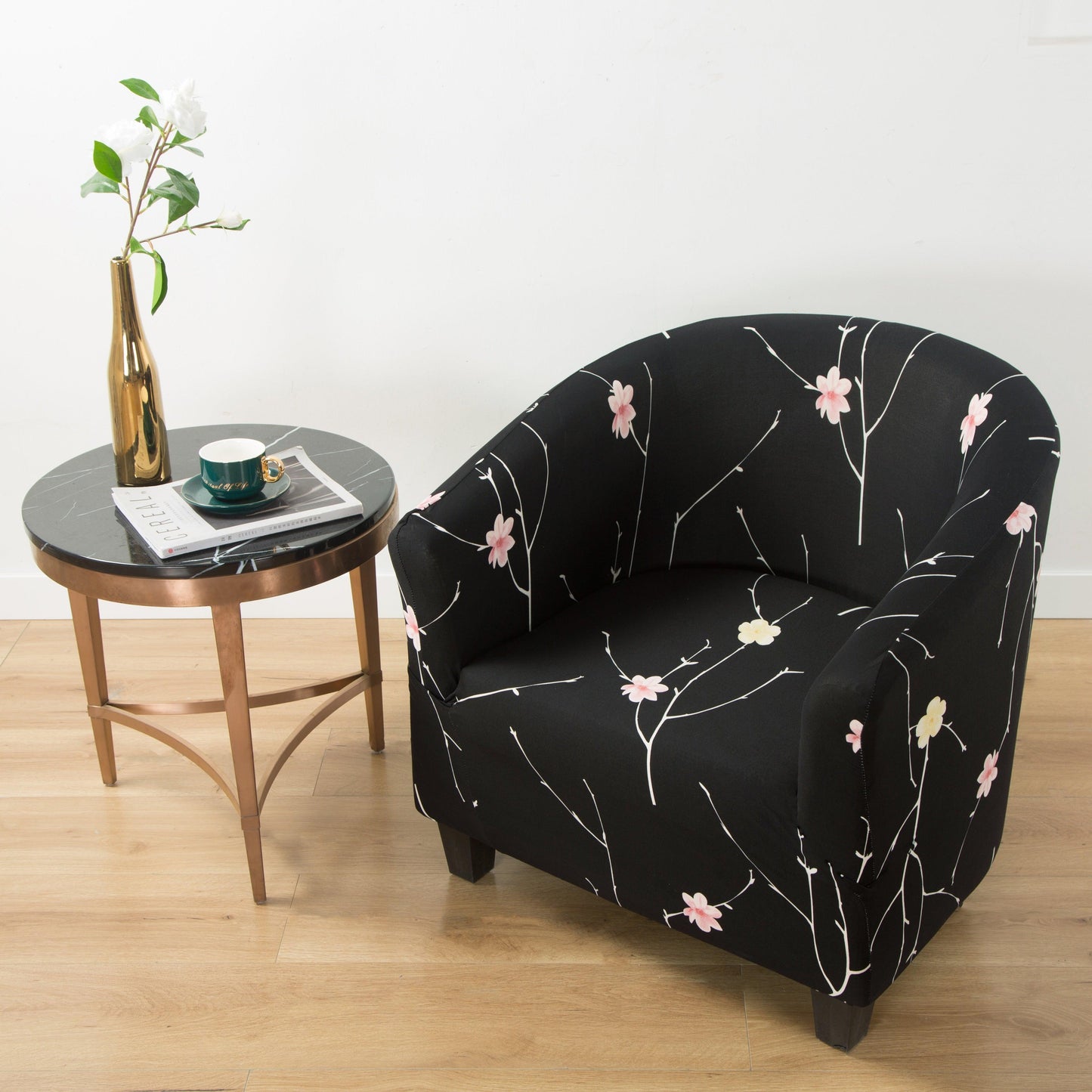 Funda de sillón-Rosa Oscuro