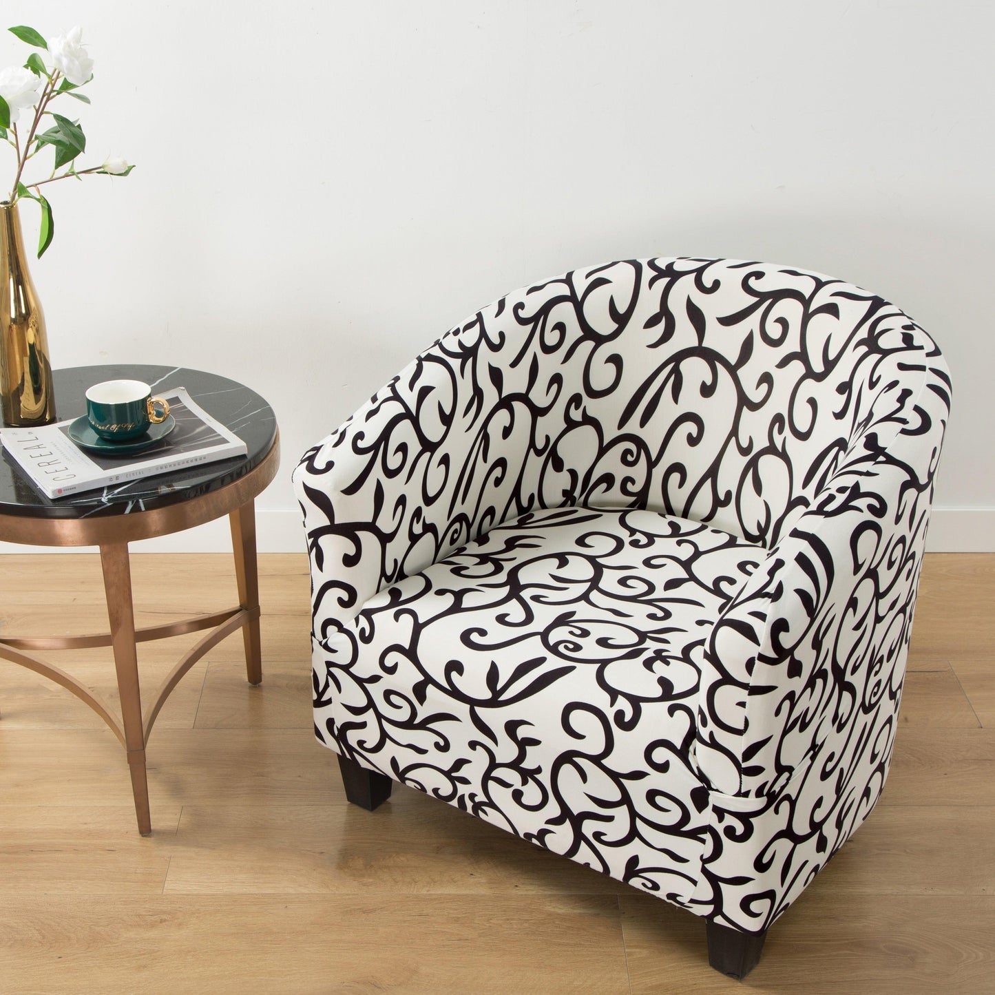 Funda de sillón-Pétalos