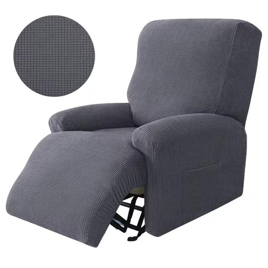 Fundas de sofá reclinable-Gris oscuro