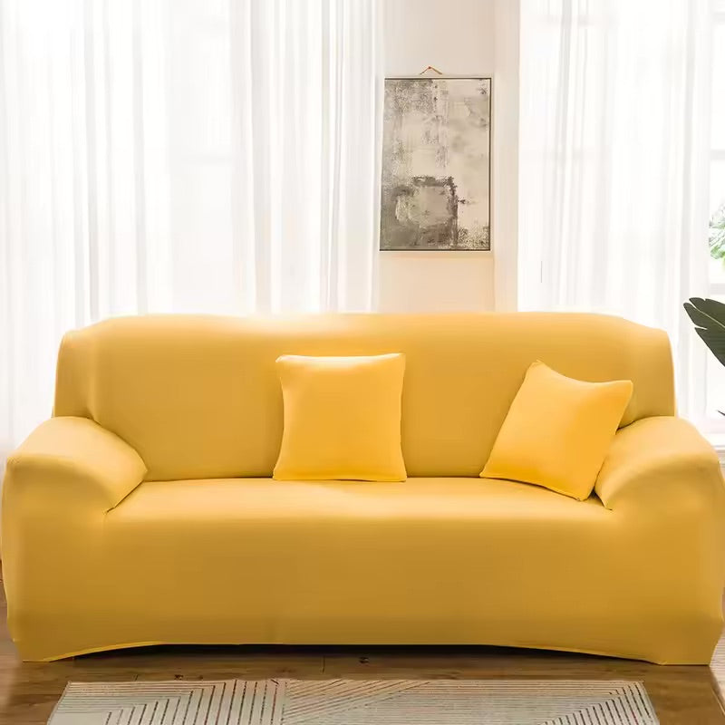 Fundas de sofá-Amarillo