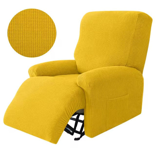 Fundas de sofá reclinable-Amarillo