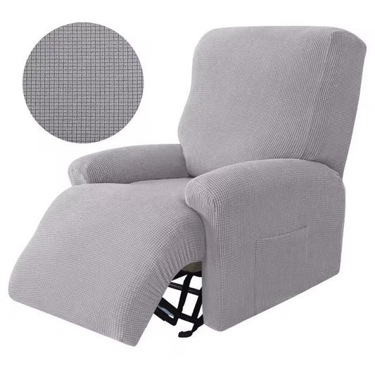 Fundas de sofá reclinable-Gris claro